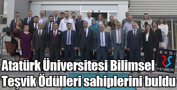 Atatürk Üniversitesi Bilimsel Teşvik Ödülleri sahiplerini buldu