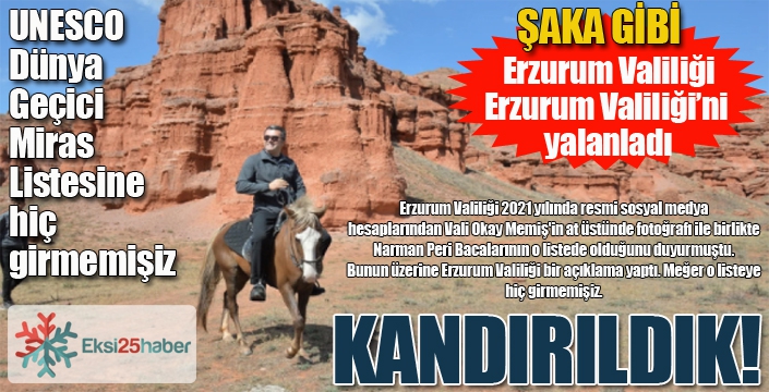 Bacadan yalan çıktı...!