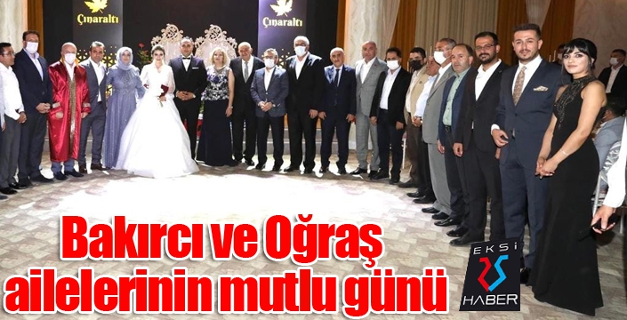 Bakırcı ve Oğraş ailelerinin mutlu günü