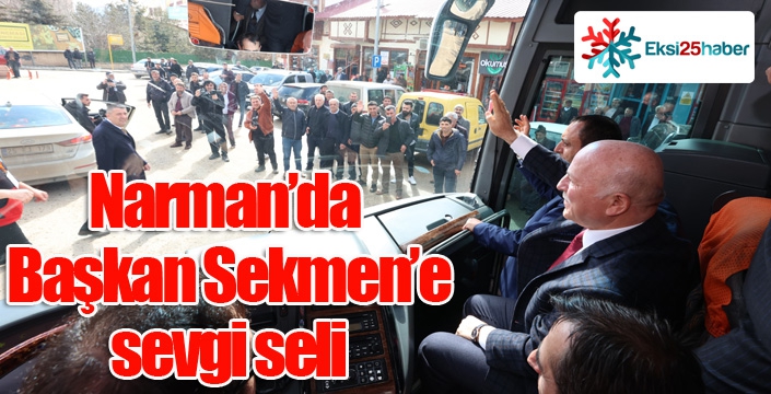 Başkan Sekmen; “Yaptıklarımız; yapacaklarımızın teminatıdır”