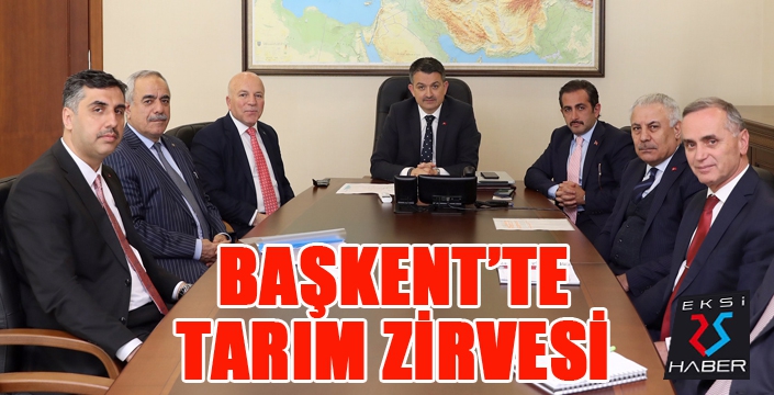 Başkent’te tarım zirvesi