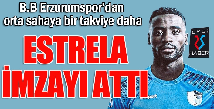 BB Erzurumspor Mısır Ligi'nden Estrela'yı transfer etti