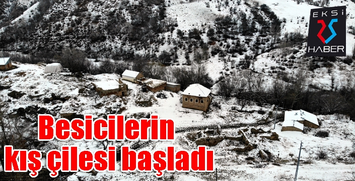 Besicilerin kış çilesi başladı