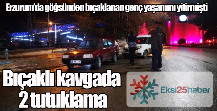 Bıçaklı kavgada 2 tutuklama