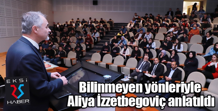 Bilinmeyen yönleriyle Aliya İzzetbegoviç anlatıldı