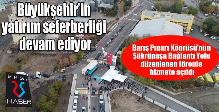 Büyükşehir’in yatırım seferberliği devam ediyor