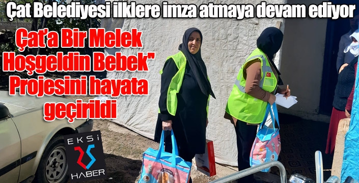 Çat Belediyesi ilklere imza atmaya devam ediyor