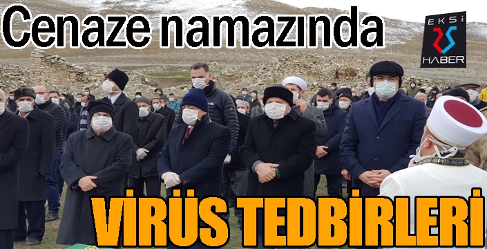 Cenaze namazında virüs tedbirleri