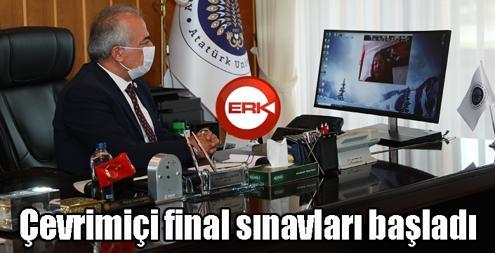 Çevrimiçi final sınavları başladı