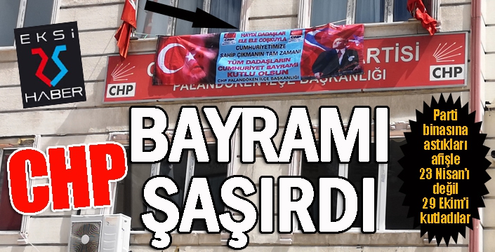 CHP bayramları karıştırdı...