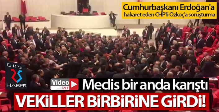 Cumhurbaşkanı Erdoğan'a hakaret eden CHP'li Özkoç'a soruşturma
