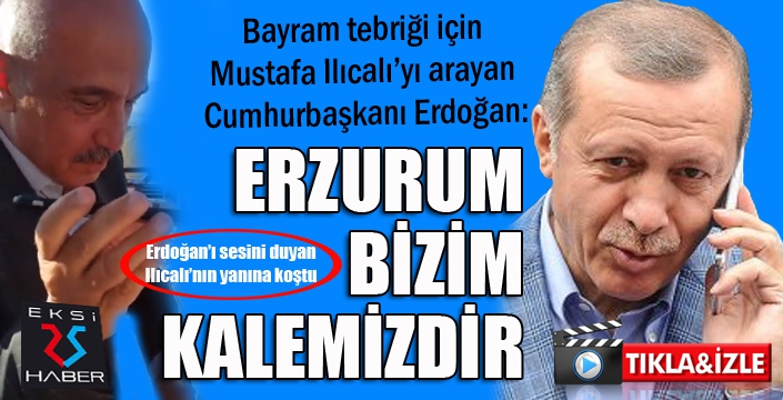 Cumhurbaşkanı Erdoğan: Erzurum bizim kalemizdir