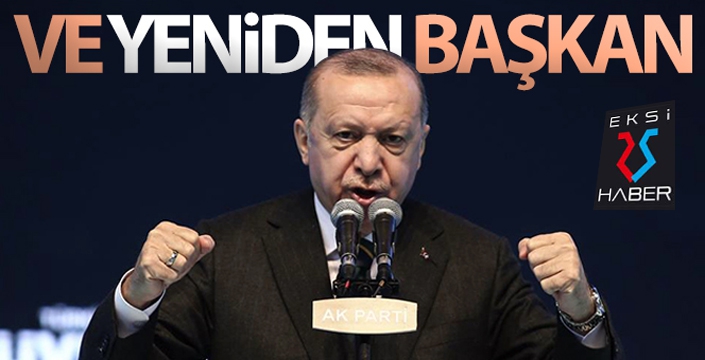 Cumhurbaşkanı Recep Tayyip Erdoğan, yeniden AK Parti Genel Başkanı seçildi