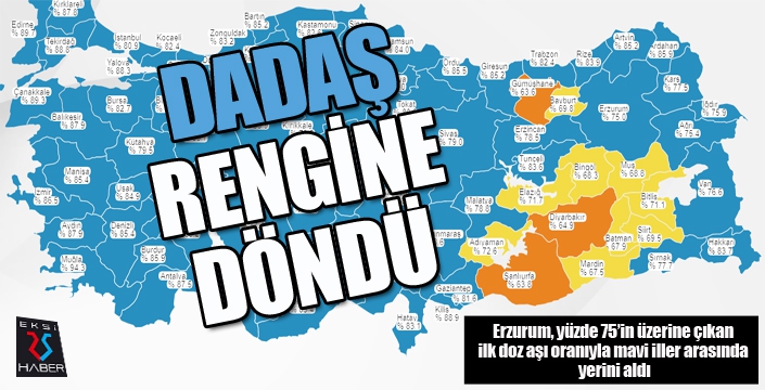 Dadaş rengine döndü...