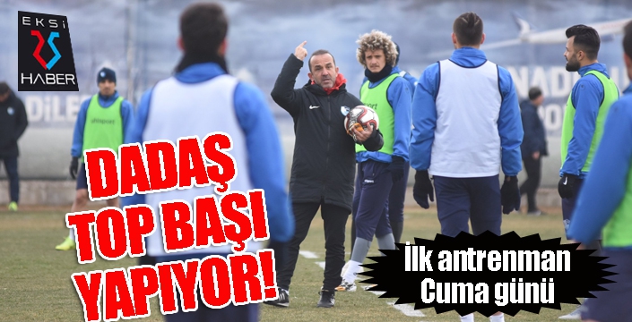 Dadaş top başı yapıyor!