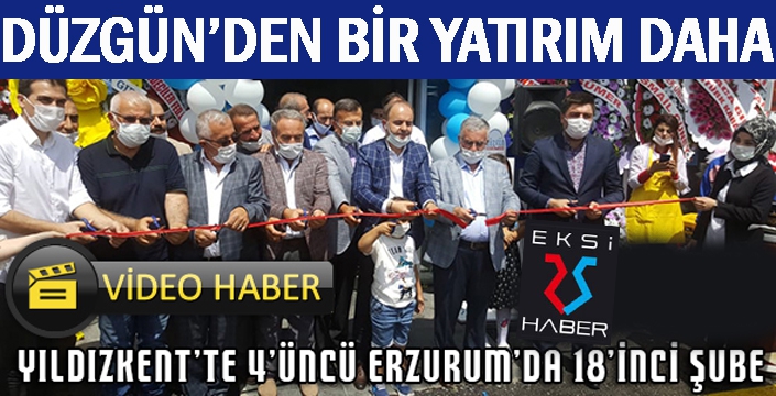 Düzgün'den bir yatırım daha...