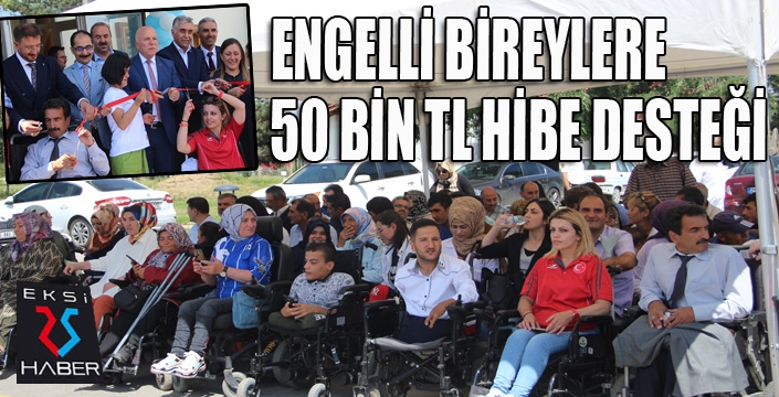 Engelli bireylere 50 bin lira hibe desteği