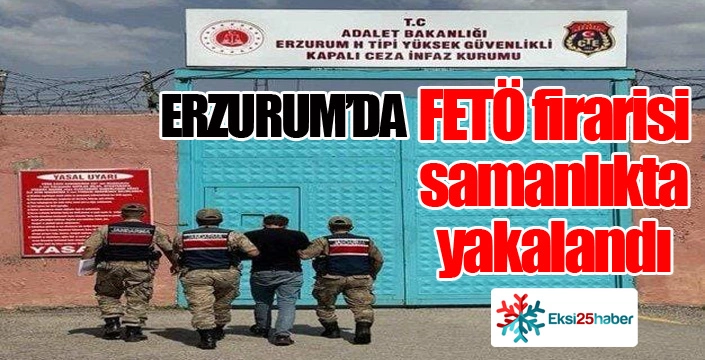 Erzurum'da FETÖ firarisi samanlıkta yakalandı...