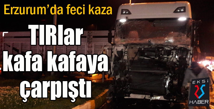  Erzurum’da trafik kazası: 2 yaralı