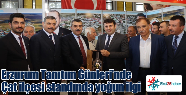 Erzurum Tanıtım günlerine Çat ilçesi damgasını vurdu