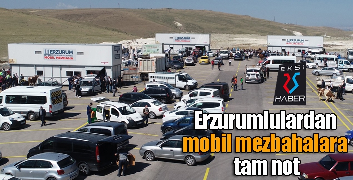 Erzurumlulardan mobil mezbahalara tam not