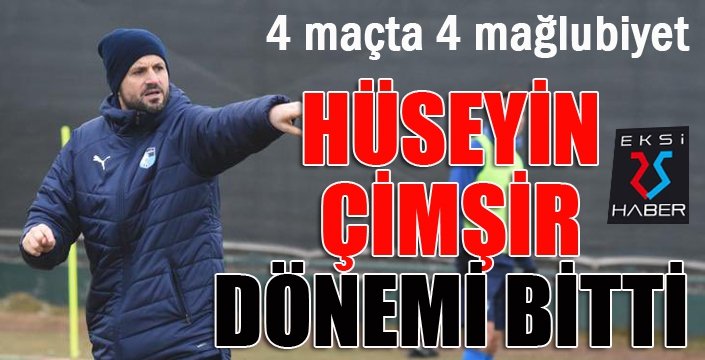 Erzurumspor'da flaş gelişme... Hüseyin Çimşir dönemi sona erdi...