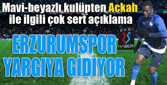 Erzurumspor'dan Ackah kararı... Sözleşmesi fesh edilecek