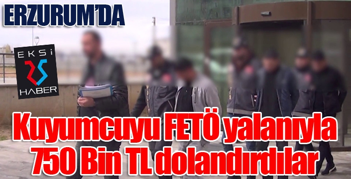 FETÖ yalanıyla dolandırıcılık yapan 5 zanlı tutuklandı