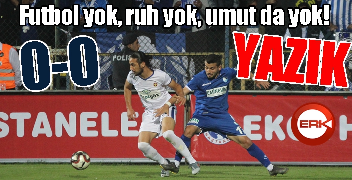 Futbol da yok, ruh da yok, umut da yok!