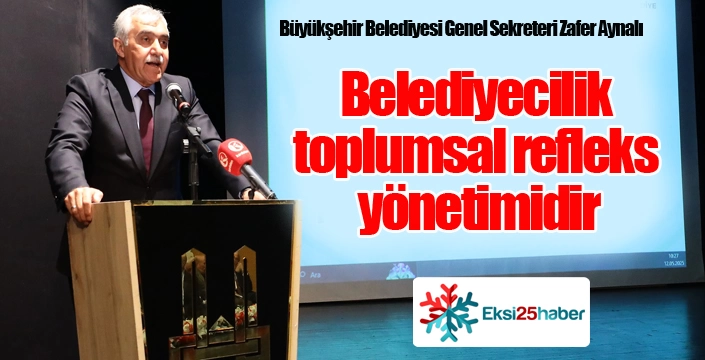 Genel Sekreter Aynalı: 