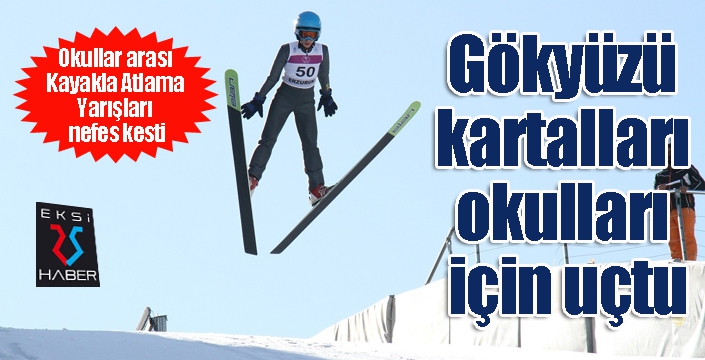 Gökyüzü kartalları okulları için uçtu