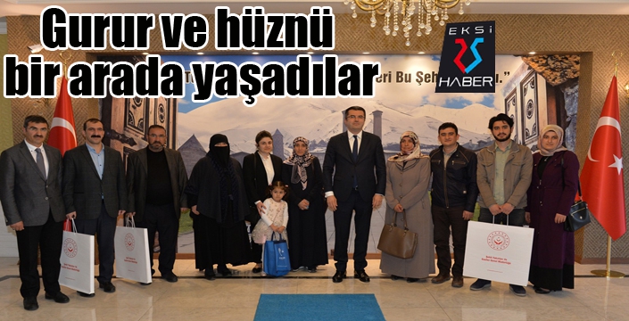 Gurur ve hüznü bir arada yaşadılar