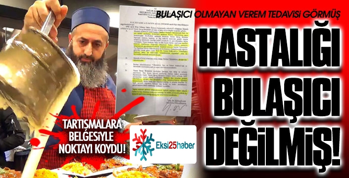 Hedefteki adam Mustafa Atmaca, bulaşıcı olmayan verem tedavisi gördüğünü açıkladı...