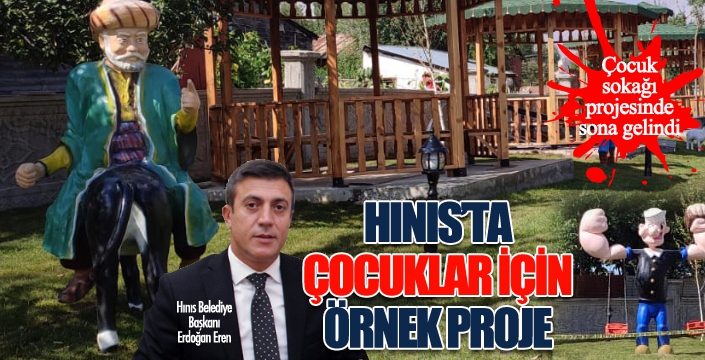 Hınıs’ın Çocuk Sokağı için geri sayım