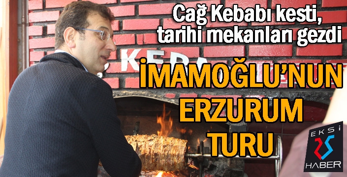 İmamoğlu Erzurum’da çağ kebabı kesti