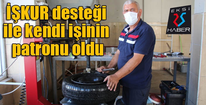 İŞKUR desteği ile kendi işinin patronu oldu