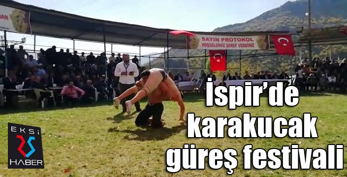 İspir’de karakucak güreş festivali