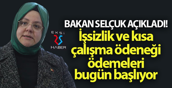 İşsizlik ve kısa çalışma ödeneği ödemeleri bugün başlıyor