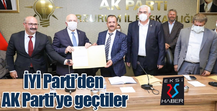 İYİ Parti’den istifa ettiler, AK Parti'ye geçtiler...