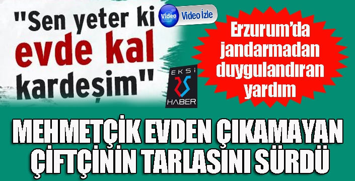 Jandarma Genel Komutanlığından duygulandıran yardım