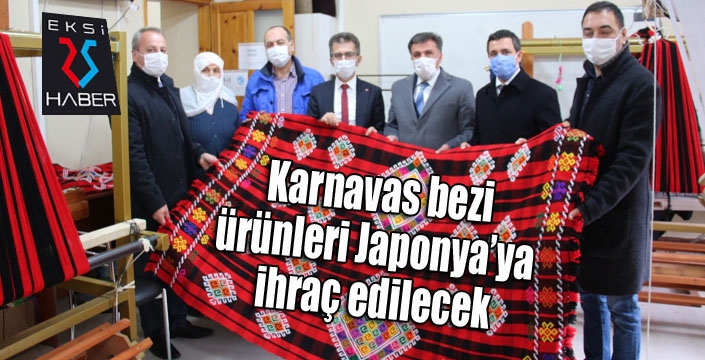 Karnavas bezi ürünleri Japonya’ya ihraç edilecek