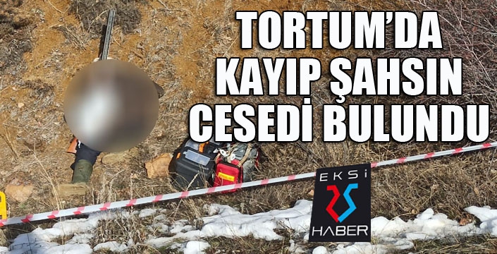 Kayıp şahsın cesedi bulundu