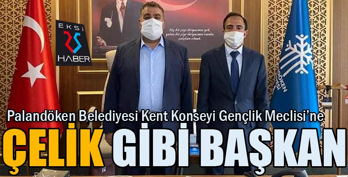 Kent Konseyi Gençlik Meclisi'ne ÇELİK gibi başkan...