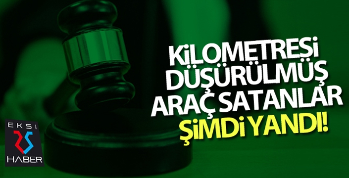 Kilometresi düşürülmüş aracı sattığı iddia edilen sanığa 5 yıla kadar hapis istemi