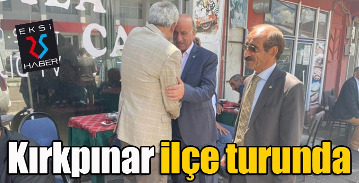 Kırkpınar ilçe turunda...