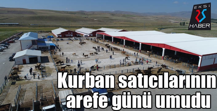 Kurban satıcılarının arefe günü umudu