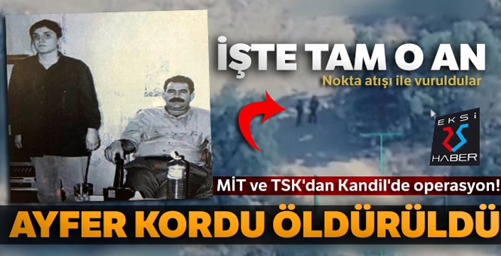 MİT ve TSK'dan Kandil'de operasyon! Kırmızı listedeki terörist etkisiz hale getirildi