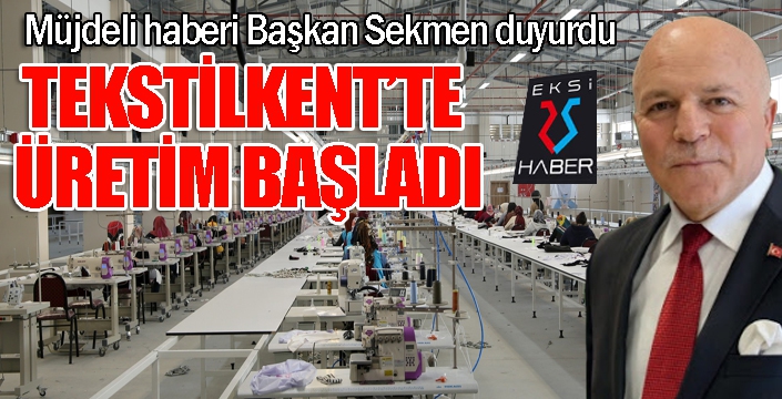 Müjdeli haberi Başkan Sekmen duyurdu