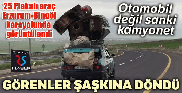 Otomobil değil sanki kamyonet