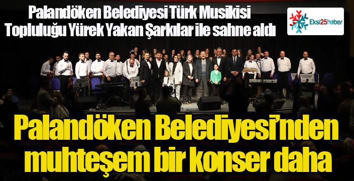 Palandöken Belediyesi’nden muhteşem bir konser daha